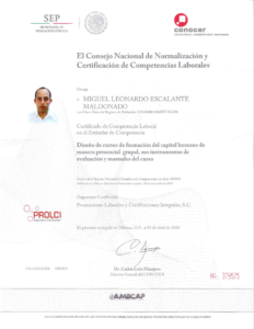 CERTIFICADOS CONOCER